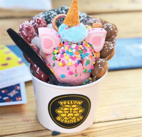 With its flagship location on Houston Street plus an LES storefront, the menu at this new American ice cream parlor offers up to 55. . Ice cream place near me